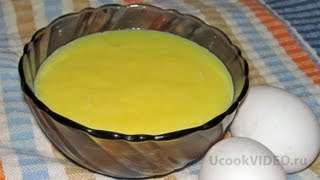 Майонез на желтках видео рецепт UcookVideo.ru