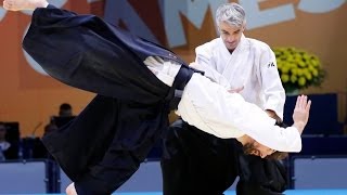 Aikido Team Led by Bruno Gonzalez, 5th Dan, France - SportAccord World Combat Games 2013