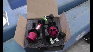 Самый честный ОБЗОР и ТЕСТ светодиодных ламп H4. Auxbeam
