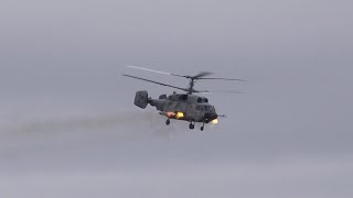 Практическое бомбометание самолетов и вертолетов морской авиации ТОФ в районе Авачинской бухты