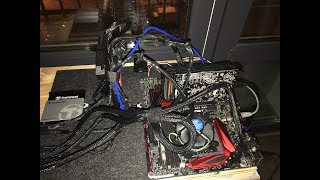 Обзор фермы на  RX 560 4 GB X2 ( 01.02.2018 ). Сколько приносит RX 560 в майнинге ?