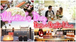 Valentine's Day Date + Outfit Ideas | vlogwithkendra