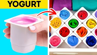 SMART Home Organization Hacks! | CLOTHES FOLDING & WARDROBE ORGANIZATION by 5-MINUTE CRAFTS