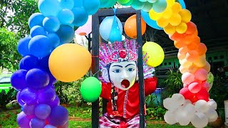 ONDEL ONDEL DI PENJARA BALON ??? onti ga bisa berkutik
