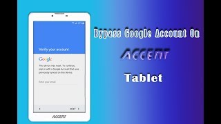 تخطي حساب Google Account على تابليت Accent
