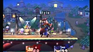 GDX (Diddy Kong) vs Ryo (Ike) Set 1 - NLL 9/17/11 - Tournament