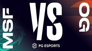 LEC 2020 Day 6 - OG vs MSF