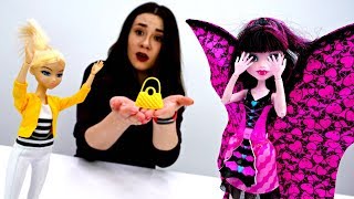 Мультик с куклами - Хлоя потеряла сумочку - Игры для девочек