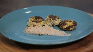 ПИКНИК НА ДАЧЕ: СЫРНИКИ ИЗ ТОФУ С ОРЕХОВОЙ СМЕТАНОЙ