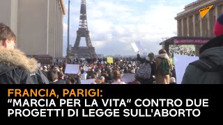 Francia, Parigi:“Marcia per la vita” contro due progetti di legge sull'aborto