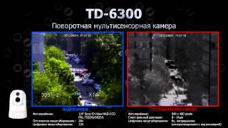 Тепловизионная поворотная камера TD-6300