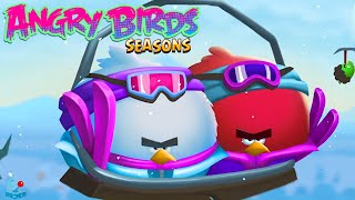 Angry Birds Seasons: Ski or Squeal All Levels 1 - 25