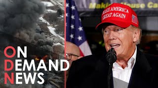 'Get Over Here' Trump LAMBASTS Biden Over Ohio Toxic Spill