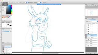 9hrs of animating in 18mins - watch me animate {speedpaint}