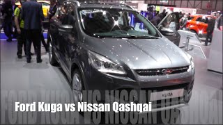 Ford Kuga 2015 vs Nissan Qashqai 2015