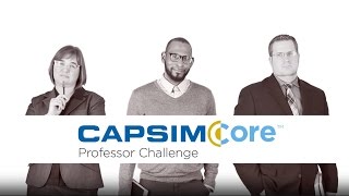 CapsimCore Professor Challenge