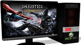 XENIA Xbox 360 Emulator - Injustice: Gods Among Us (2013). Master-Build. Test run on PC #1