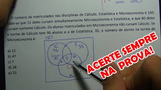 7 QUESTÕES CONCURSO RACIOCÍNIO LÓGICO