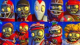 Plants vs Zombies Garden Warfare 2 - All SPORT ZOMBIE Variants