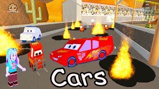 Lightning Mcqueen Is In Jail!!!! Cars Roblox Obby Crazy Obstacle Course Game Play