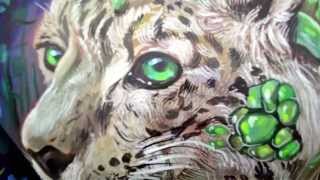 Animal Body Painting Video by Bella Volen in South Korea Seoul 2014