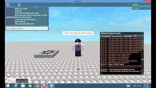 ROBLOX DEVELOPER CONSOLE COMMANDS!