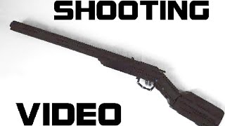 Lego Stoeger Longfowler Shotgun (Shooting Video)