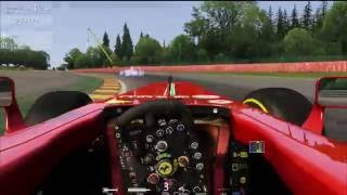 Chasing the Ghost: Assetto Corsa in the Ferrari F138 at Spa