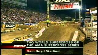 2005 AMA Supercross Rd 16 Las Vegas