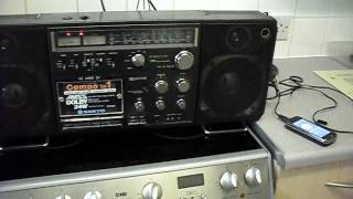 Classic Sanyo M 9998K Vintage 70's Ghetto Blaster