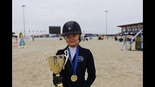 Екатерина Петроченкова - победитель в CSIO2* с высотой препятствий до 140 см