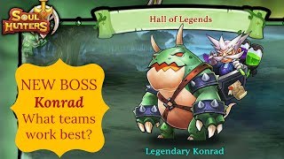 Soul Hunters NEW HOL Boss Konrad is Here | How much damage can I do?