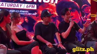 Joshua Garcia, Julia Barretto and the #BlockZ cast asked: "Sino ang kakagatin mo if zombie ka?"