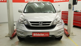 Honda CR-V: Hvordan bytte pollenfilter - 2007 til 2012 mod. (3. gen.)