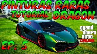 GTA 5 Online: Pinturas Raras #5 Zentorno DRAGON Super Insano [TUTORIAL] !