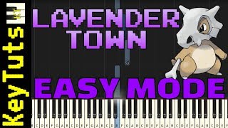 Learn to Play Lavender Town from Pokemon - Easy Mode