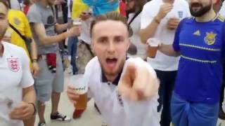 200 RUSSIAN FANS VS 2000 BRITISH EURO 2016 l Русские против англичан в Марселе