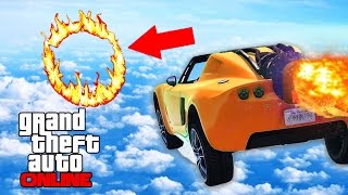 НЕВЫНОСИМЫЙ СКИЛЛ-ТЕСТ! ПЫТАЕМСЯ ПОПАСТЬ В МАЛЕНЬКИЙ ОГНЕННЫЙ КРУГ ► GTA 5 ONLINE (Угар)