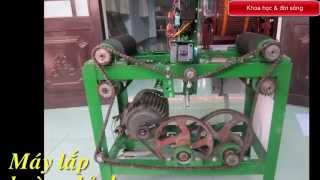 Một loại máy bào vỏ mía tự chế
