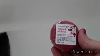 Coconut Hibiscus bubble bath bar A BBW SSBBW review