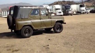 Уаз 469 Разгрузка и Тест Драйв Test Drive Uaz USA США