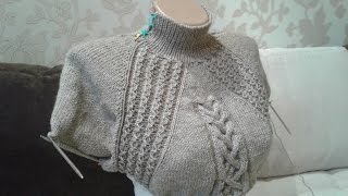 Платье спицами. Часть 5