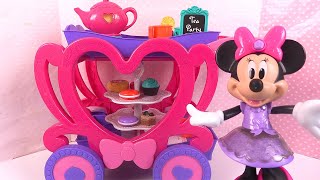 Heure du Thé et Gâteaux Service Chariot avec Minnie Mouse