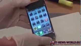 Противоударная пленка iPhone и iPad против молотка dl mp4