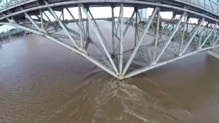 Incredible Drone video of the 2015 Red River Flood  Part 2