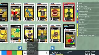 Roblox - Blox Cards | Newbie Account - Building a Deck