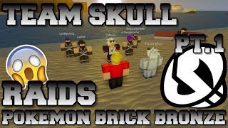 TEAM SKULL INVADES POKEMON BRICK BRONZE PART 1 *SKIT*