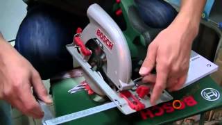 Ръчен циркуляр Bosch PKS 55 0603500020   Цена   1200W  Цена   MrHome BG