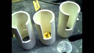 thrifty cordless drill holder PVC pipe scrap cheap under $10.00