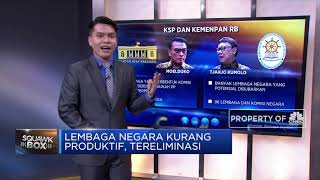Lembaga Negara Kurang Produktif, Tereliminasi